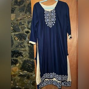 Navy blue Kurti/ gown